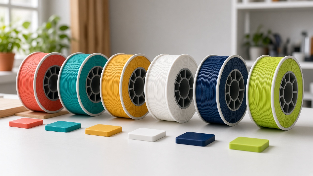 Choisir la couleur de son filament pour une impression 3D