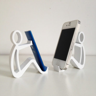 support smartphone bonhomme [personnalisable]