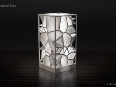 Lampe Voronoi style