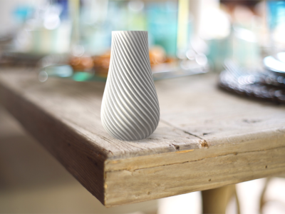 Vase spirale