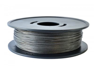 Filament PLA Noir metallisé - ArianePlast