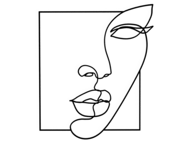 Esquisse 3D visage femme - sculpture 3D