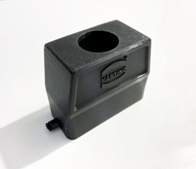 Capot harting Han INOX 10B hood TOP Entry 1xM32