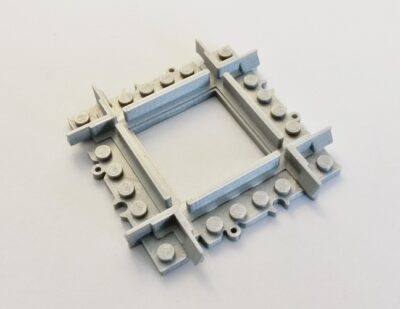 Rail Lego City croisement droit 90°